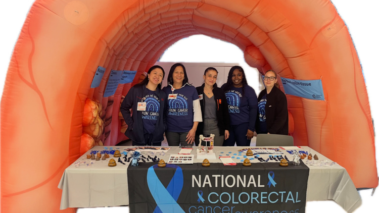 Inflatable Colon at Brooklyn Methodist Hospital in 2025